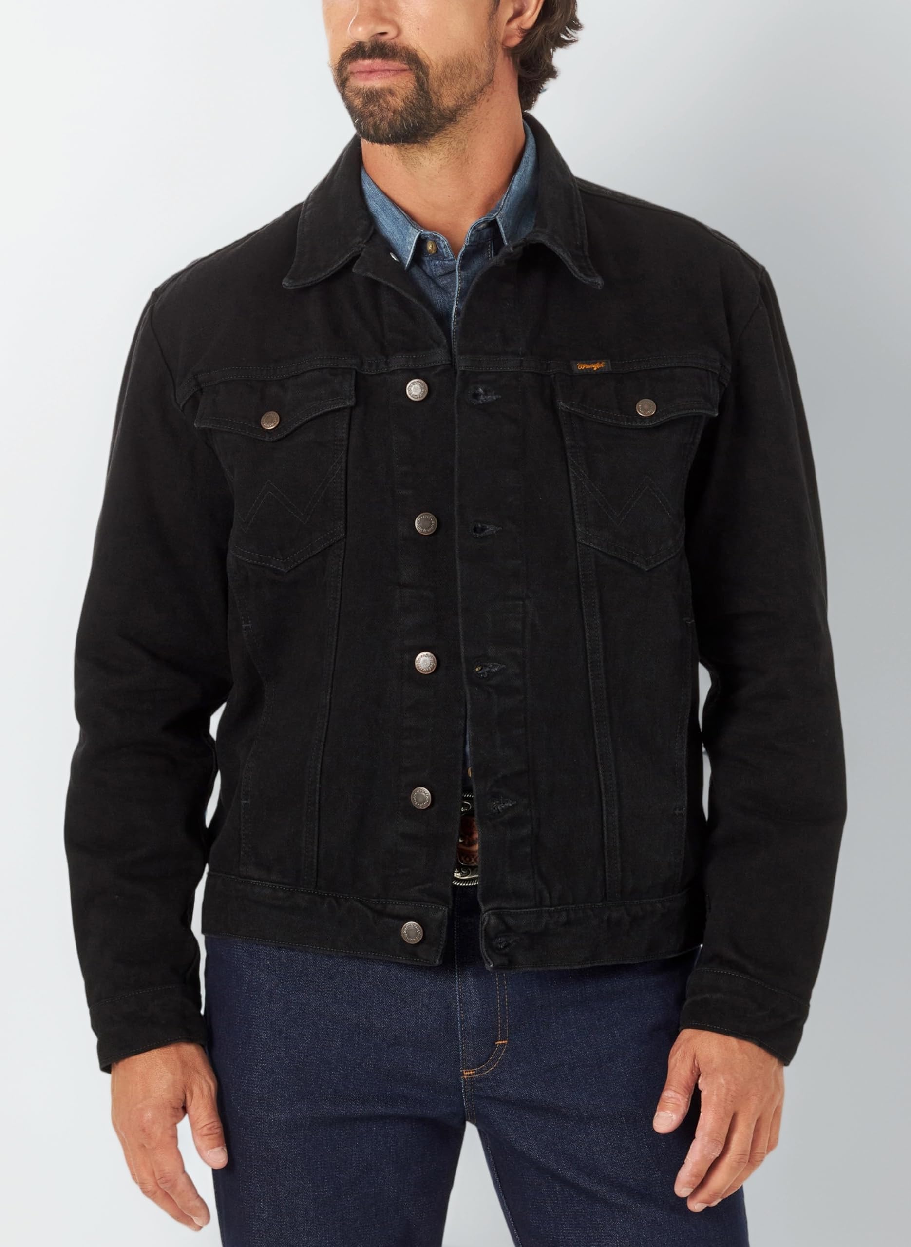 Men's Cowboy Cut Western Unlined Denim Jacket Cowboy Cut Western Unlined Denim Jacket (pack of 1)