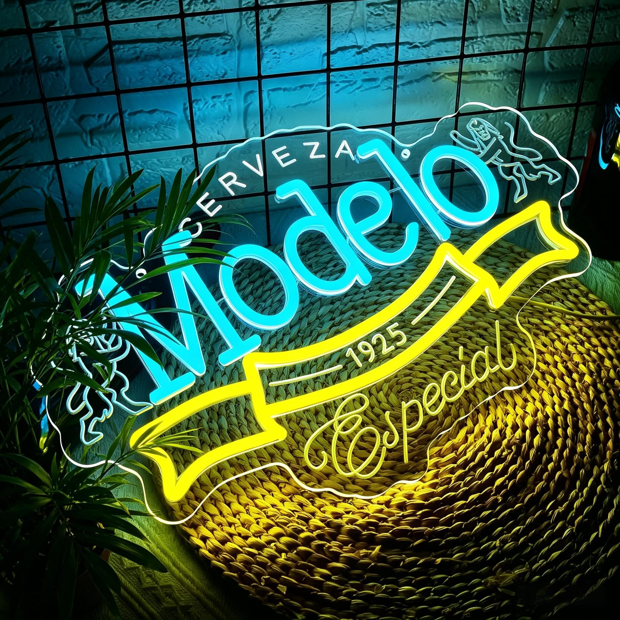 Insegna al neon con birra per decorazione da parete, dimmerabile, luce al neon, per uomo, modello grotta, insegna aziendale, adatta per bar, casa, bar, negozio, bistrot, feste, club, ristorante