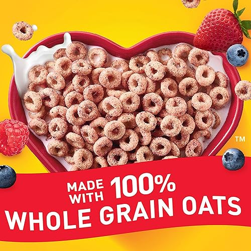 Miniatura 4 de Cheerios Cereales de desayuno, muy bayas, sin gluten, 14.5 onzas