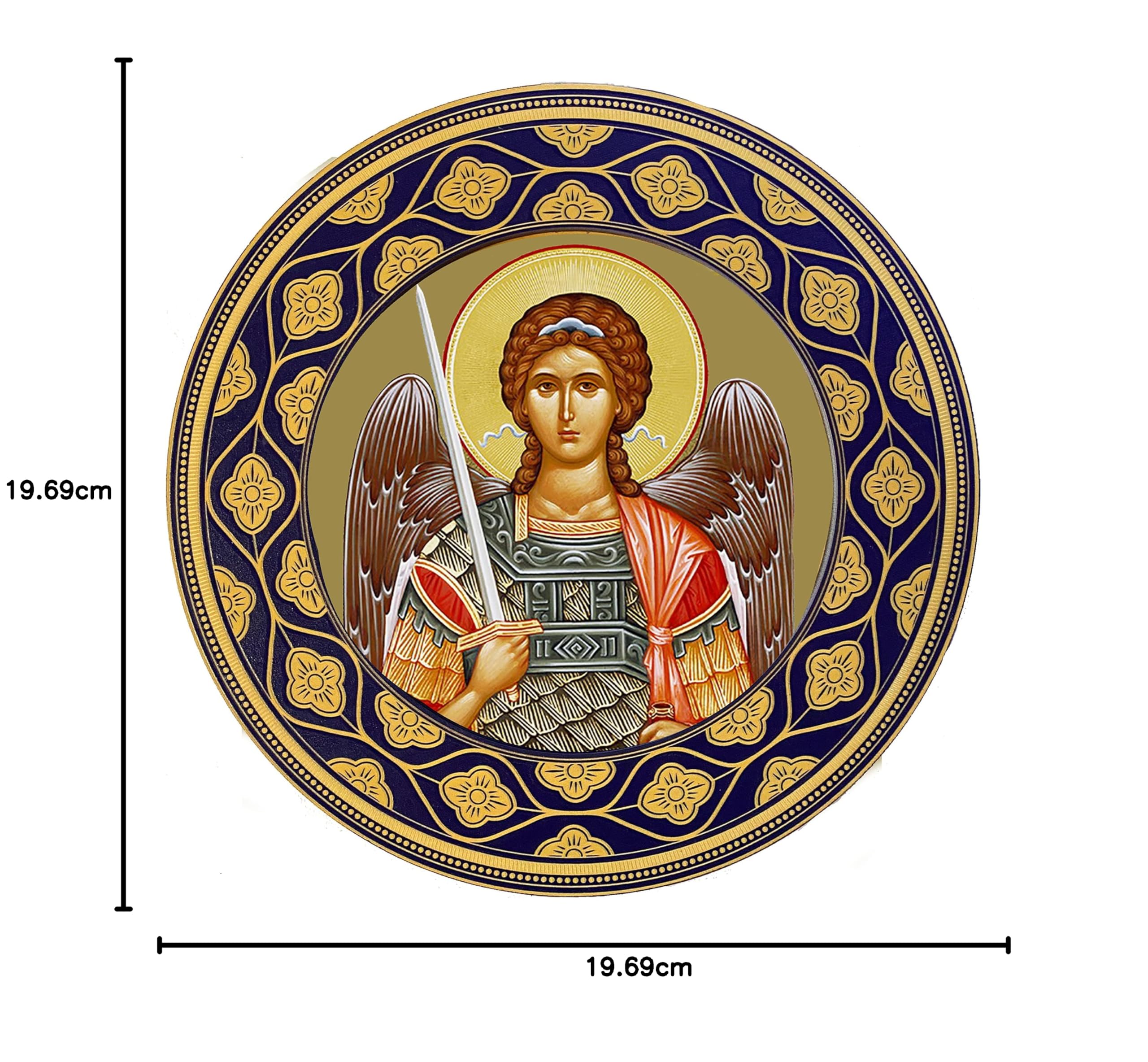 聖ミカエル アイコン 銅板 Amazon.co.jp: 聖ミカエルのアイコン 大天使ミカエル金箔のアイコン
