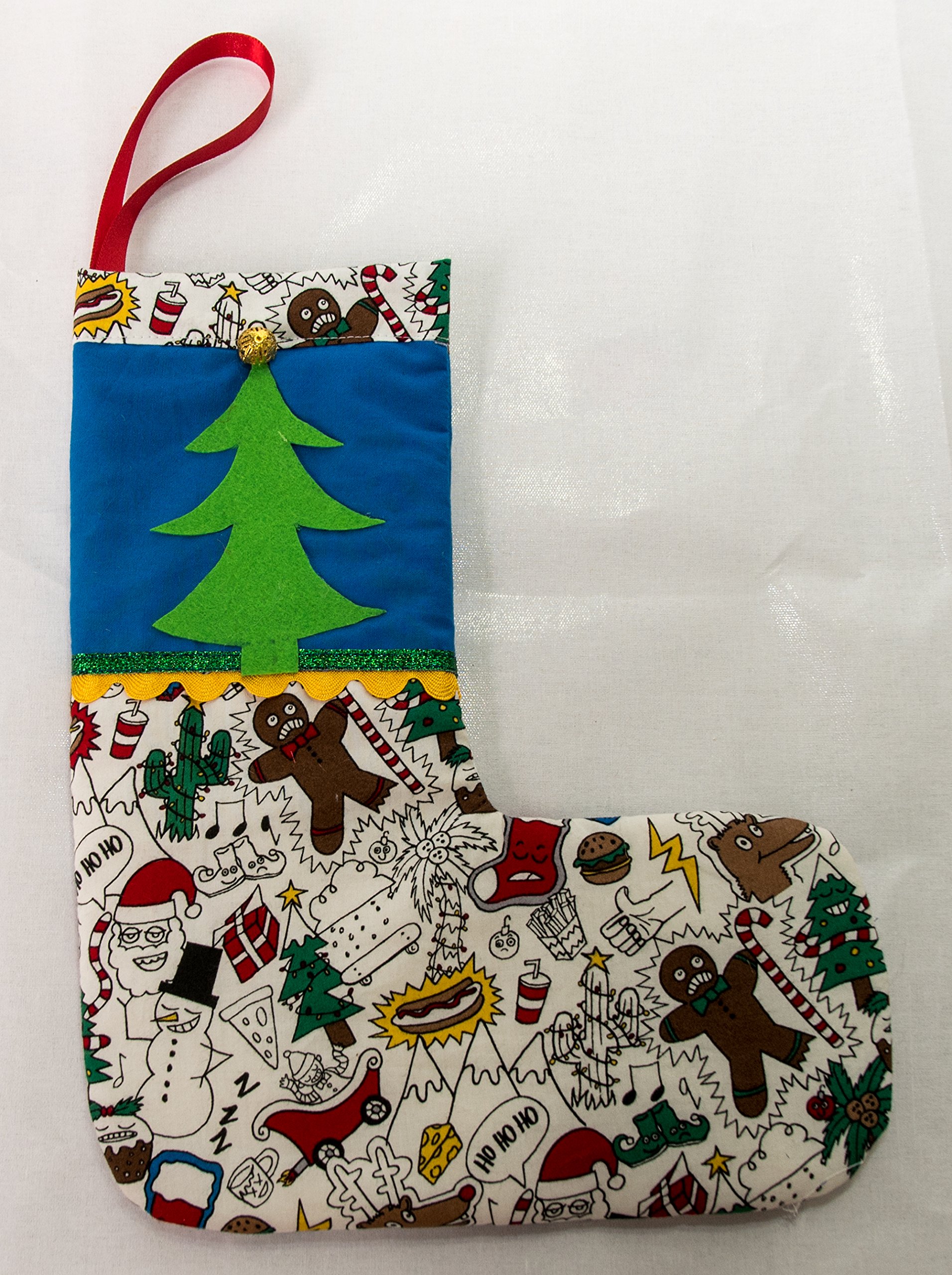 Merry Christmas Tree Embroidery Stacking