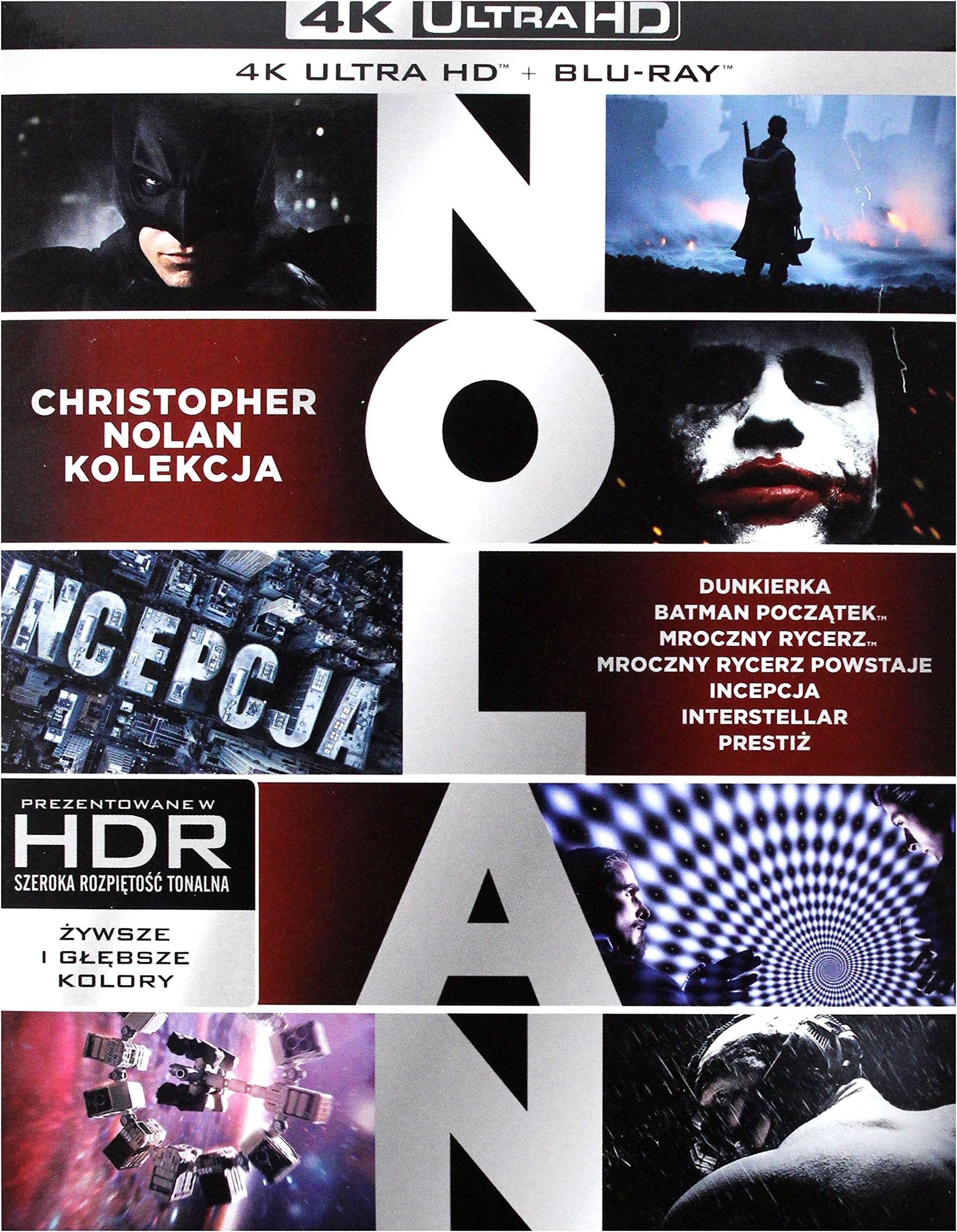 Christopher Nolan 4K Movies Collection (BOX) [14Blu-ray]