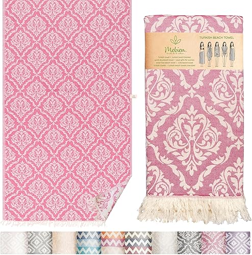 Miniatura 24 de Toalla de Playa Turca Premium – 100% Algodón Natural, Secado Rápido, Sin Arena, Toalla de Playa de Tamaño Grande 35"x67" – Ideal para Viajes