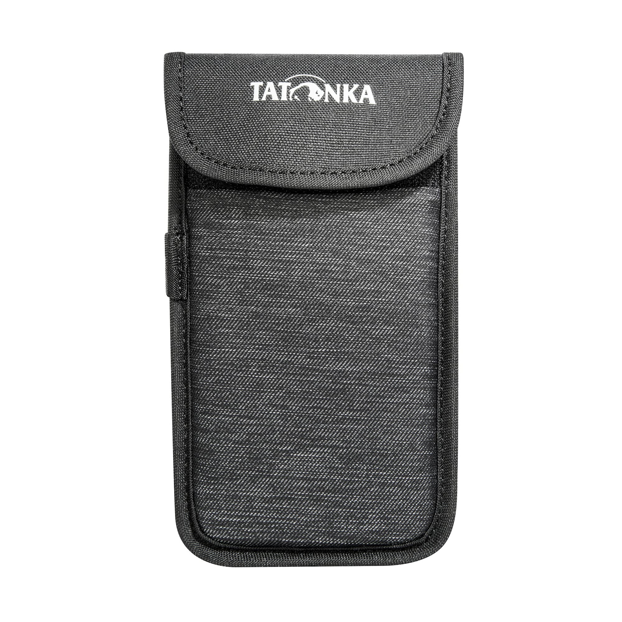 Tatonka Unisex Adult Smartphone Case L, Off Black, 9.5 x 15.5 x 1 cm, 9,5 x 15,5 x 1 cm