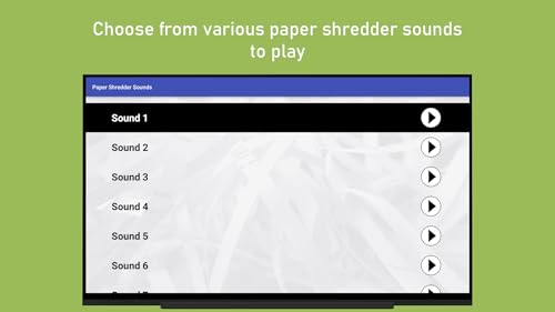 Paper Shredder Sounds