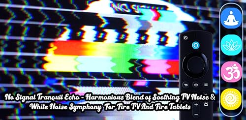 No Signal Tranquil Echo: Harmonious Blend of Soothing TV Noise & White Noise Symphony On Tablets & F