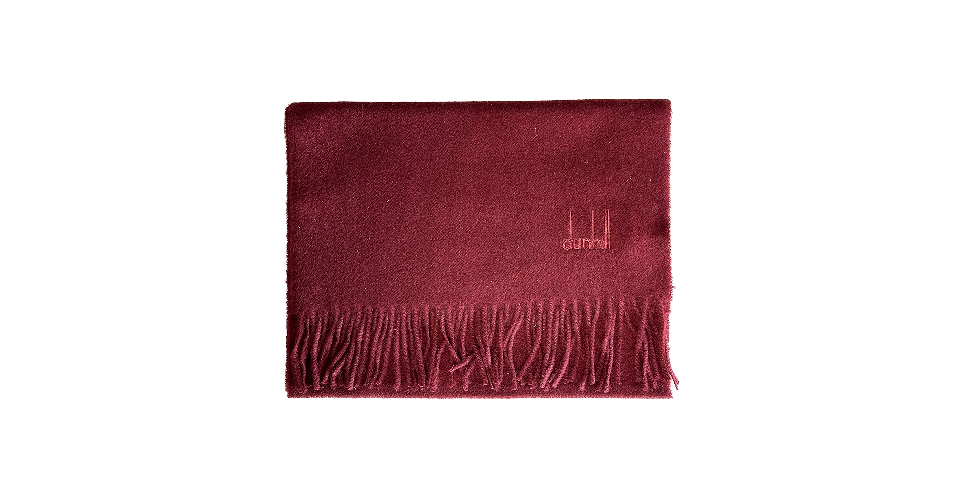 dunhillカシミヤマフラー メンズ カシミア ダブルフェイス マフラー | dunhill(ダンヒル