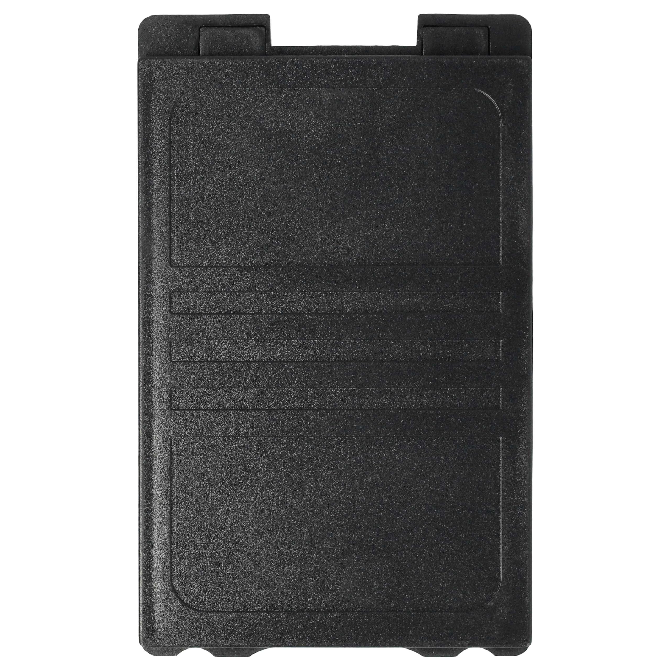 vhbw 2X batería reemplaza Autec MH0707L, NC0707L para Mando a Distancia Industrial (2000 mAh, 7,2 V, NiMH) - Negro