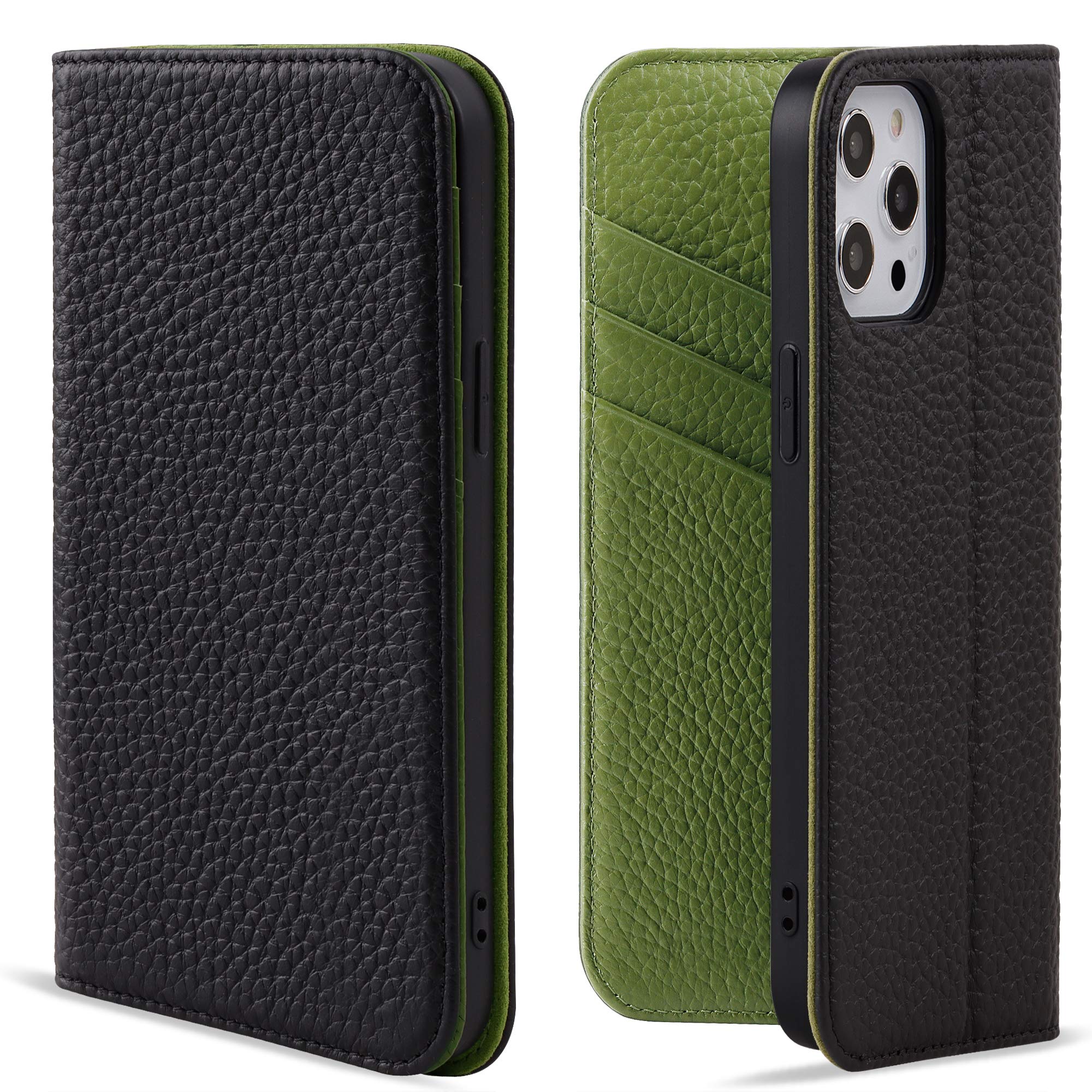 VISOUL iPhone 12 mini ケース 手帳型★オリーブグリーン Amazon.co.jp: VISOUL iPhone12 ケース 手帳型 本革