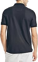 Vista 2 de Nautica playera polo clásica de mangas cortas, color sólido, para hombre