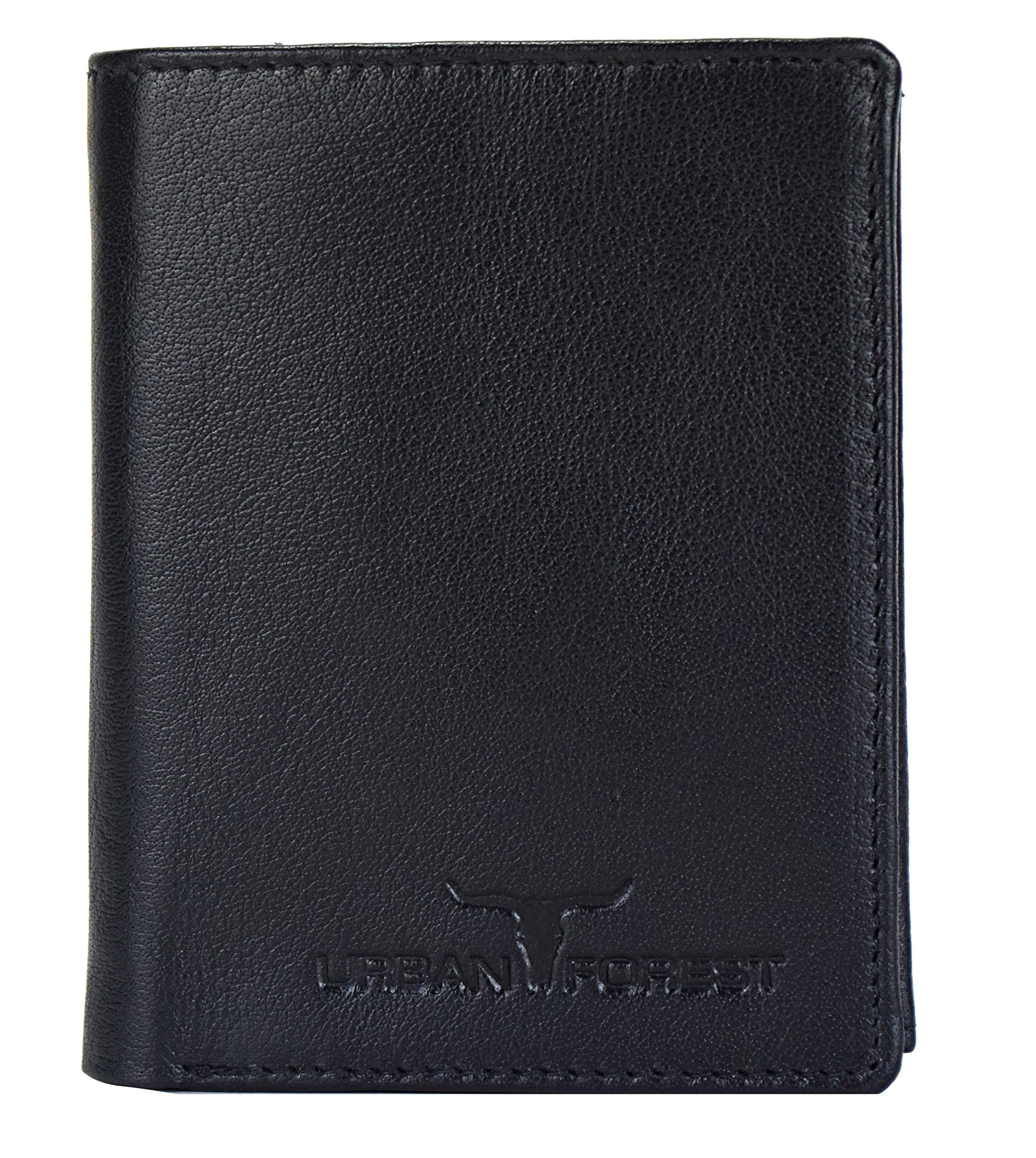 Urban Forest Spencer Ledergeldbörse Combo Geschenkset, Himmelblau/Schwarz