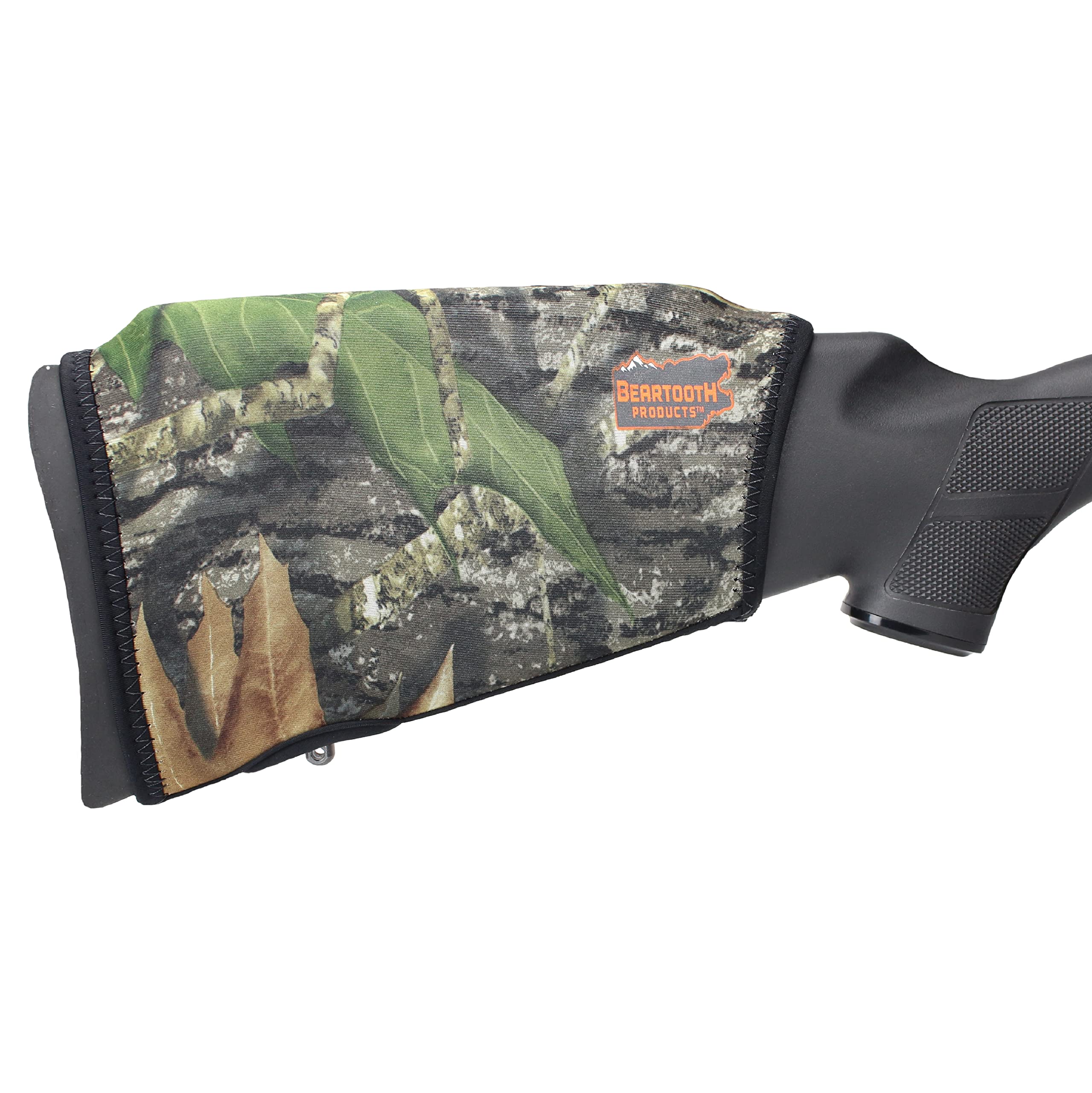 Beartooth Products Comb Raising Kit 2.0 (Premium Neoprene Gun Stock Cover and (5) Hi-density Foam Inserts) No Loops Mossy Oak Break-up