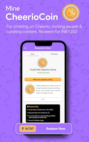 Cheerio: Build, engage, earn