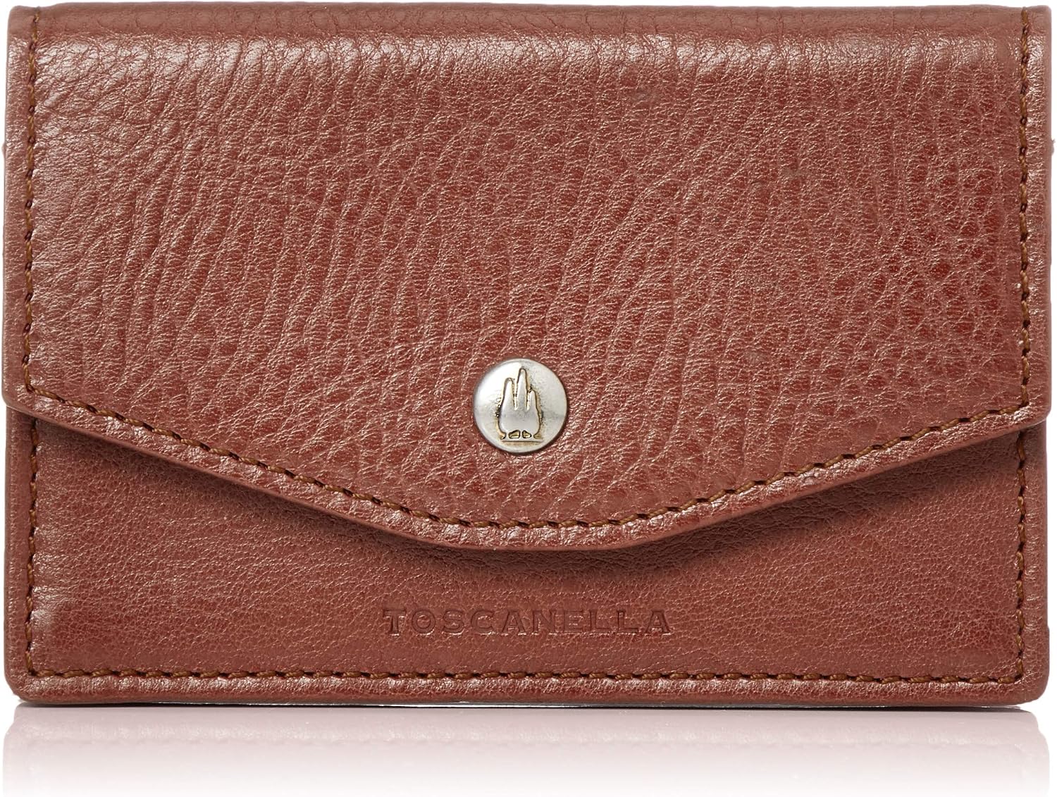 Men's Vessetta Leather Business Card Holder