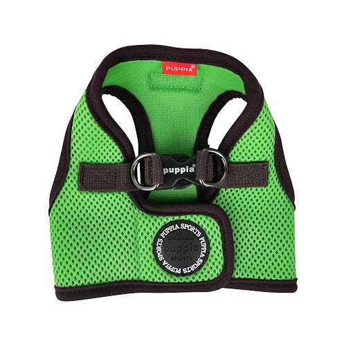PUPPIA Arnés para Perros Soft Vest Harness B II, Verde, XXL