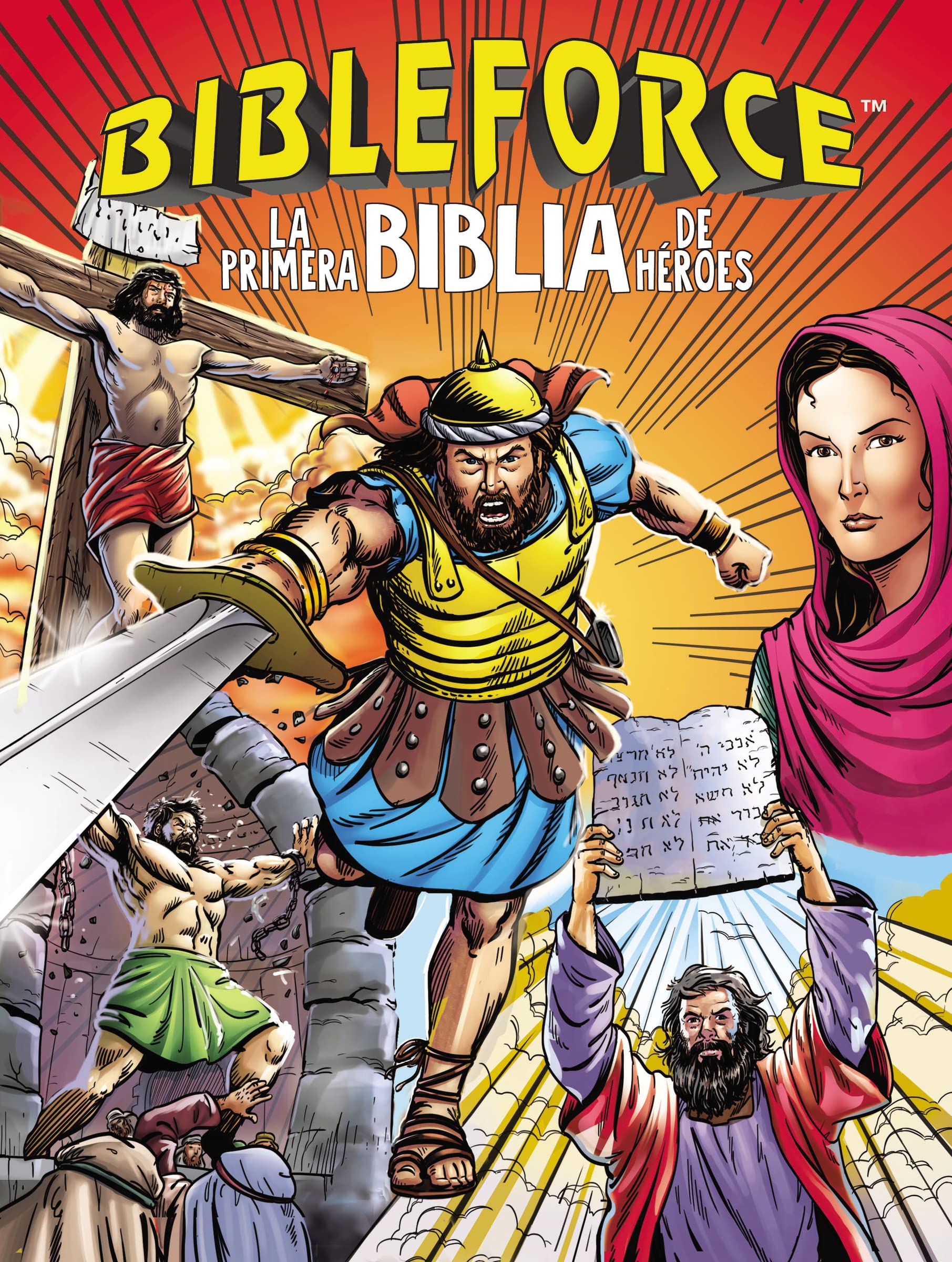 BibleForce: La primera Biblia de héroes (Spanish Edition) Hardcover – January 8, 2019