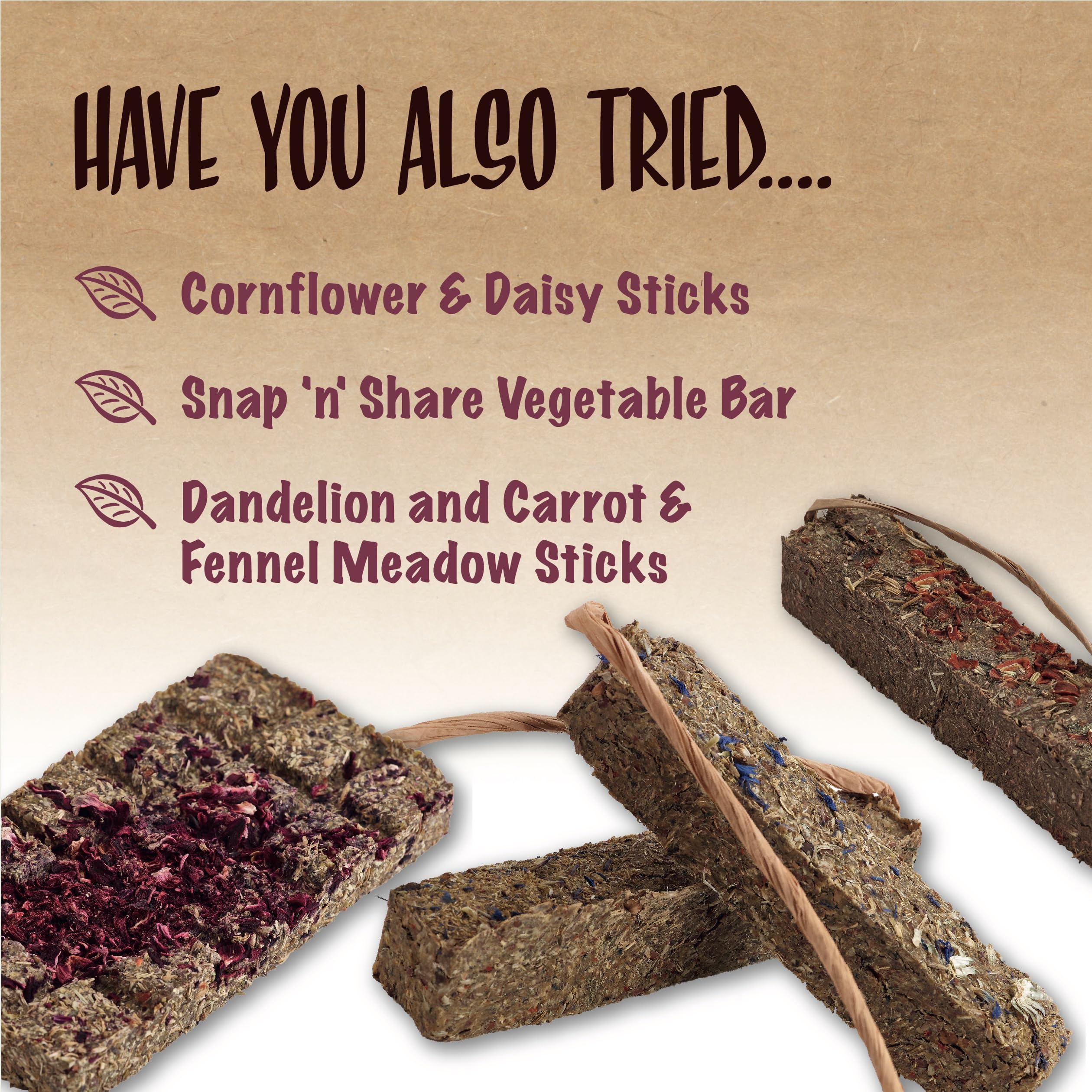 Boredom Breaker Naturals Sunflower and Camomile Sticks