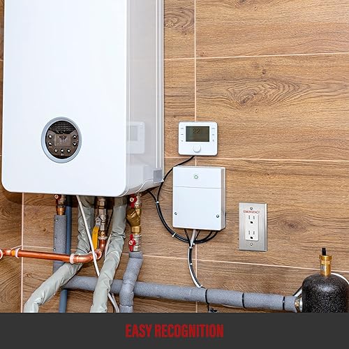 Miniatura 6 de ENERLITES Placa decorativa de pared de metal para interruptor o salida, acero inoxidable 430, resistente a la corrosión, tamaño mediano de 1 banda,