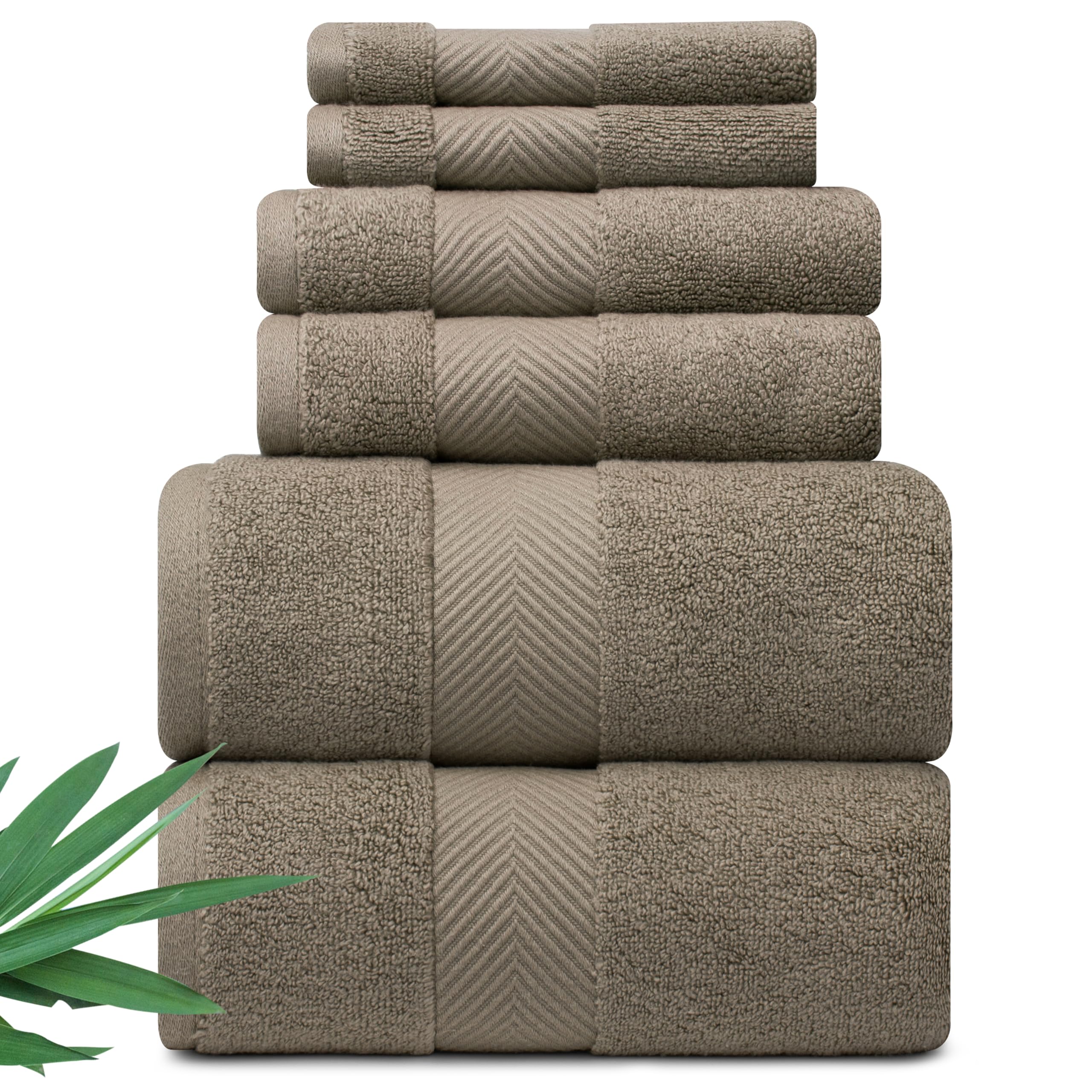 Alusa Home Bamboo Viscose Bath Towels
