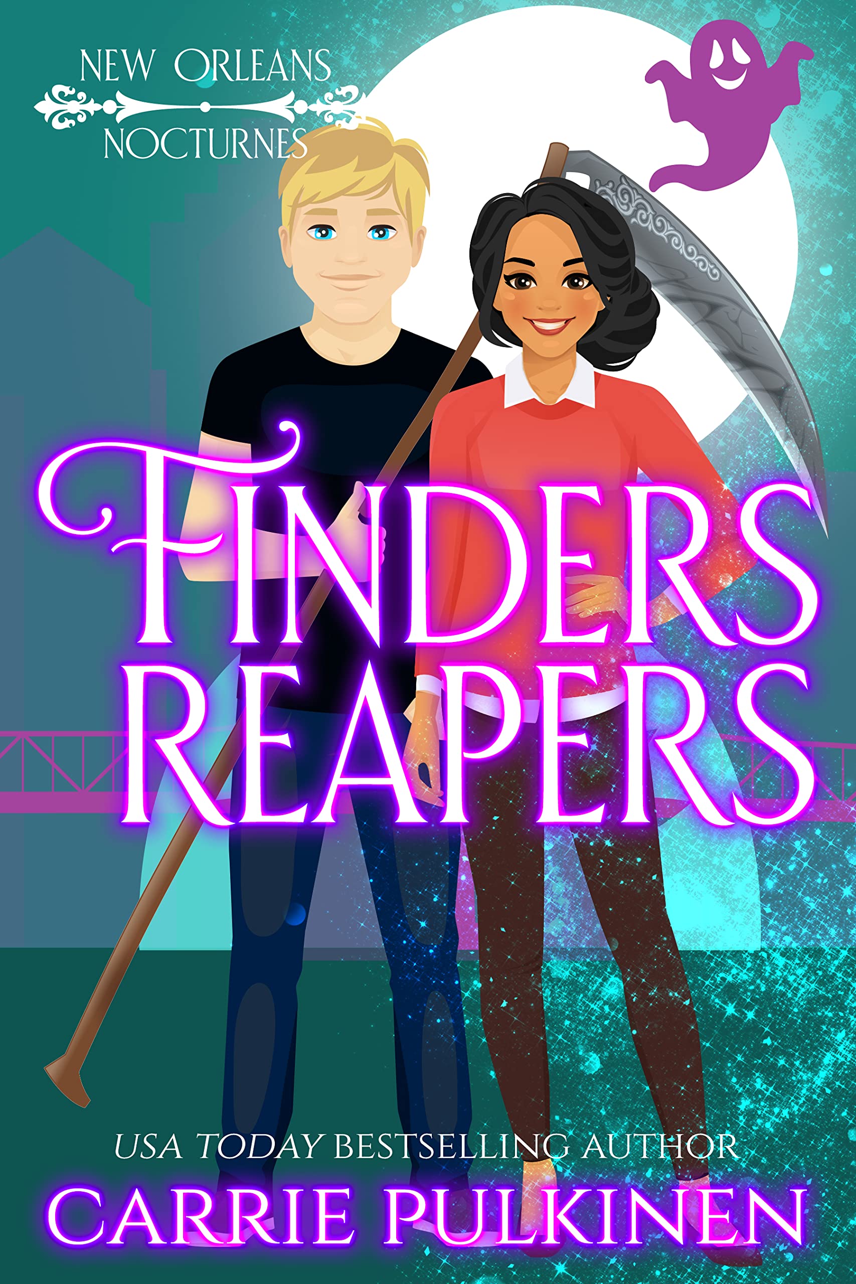 Finders Reapers: A Frightfully Funny Paranormal Romantic Comedy (New Orleans Nocturnes Book 5)