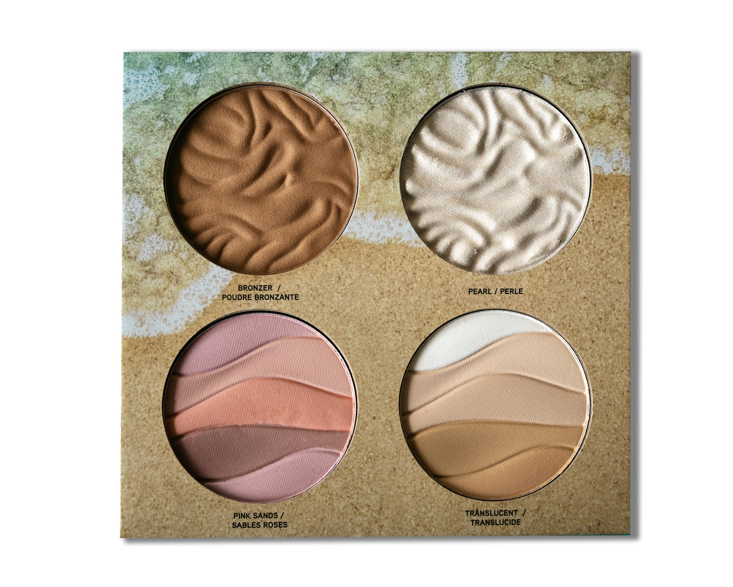 Physicians Formula Butter Dream Quad Palette, Paleta do Twarzy z Pudrem Brązującym, Różem, Rozświetlaczem i Półprzezroczystym Pudrem z Masłem Amazońskim, Łatwa w Rozcieraniu Kremowa Konsystencja