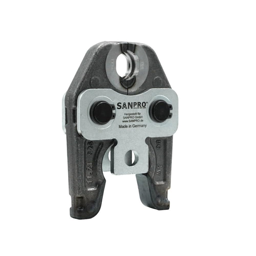 Sanpro Szczypce zaciskowe / szczypce zaciskowe - profil M, rozmiar M 28 (M28, M12, M15, M18, M22, M35, 22, 15, 12, 18, 28, 35, ze stali nierdzewnej, złączka do rur ze stali nierdzewnej)