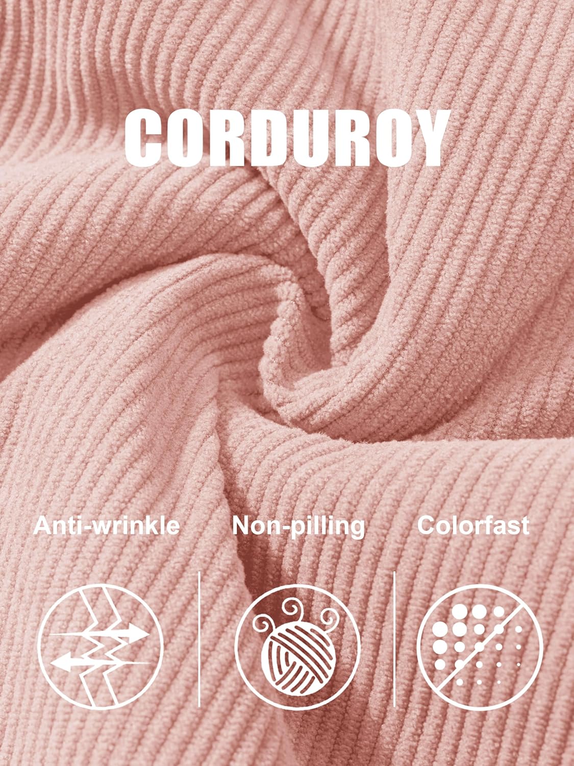 MAGCOMSEN Women's Corduroy Jacket Sherpa Fleece Lined Warm Winter Coat Button Down Casual Jacket with Pockets - Image 6