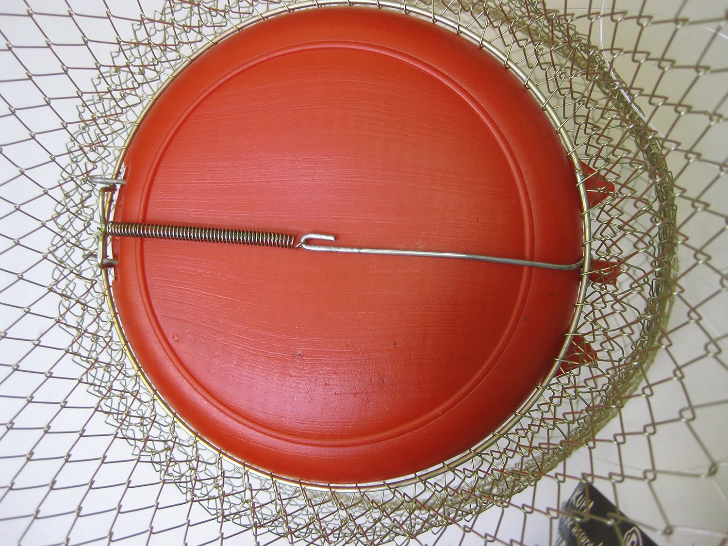 KUFA Floatable Galvanized Steel Wire Fish Basket