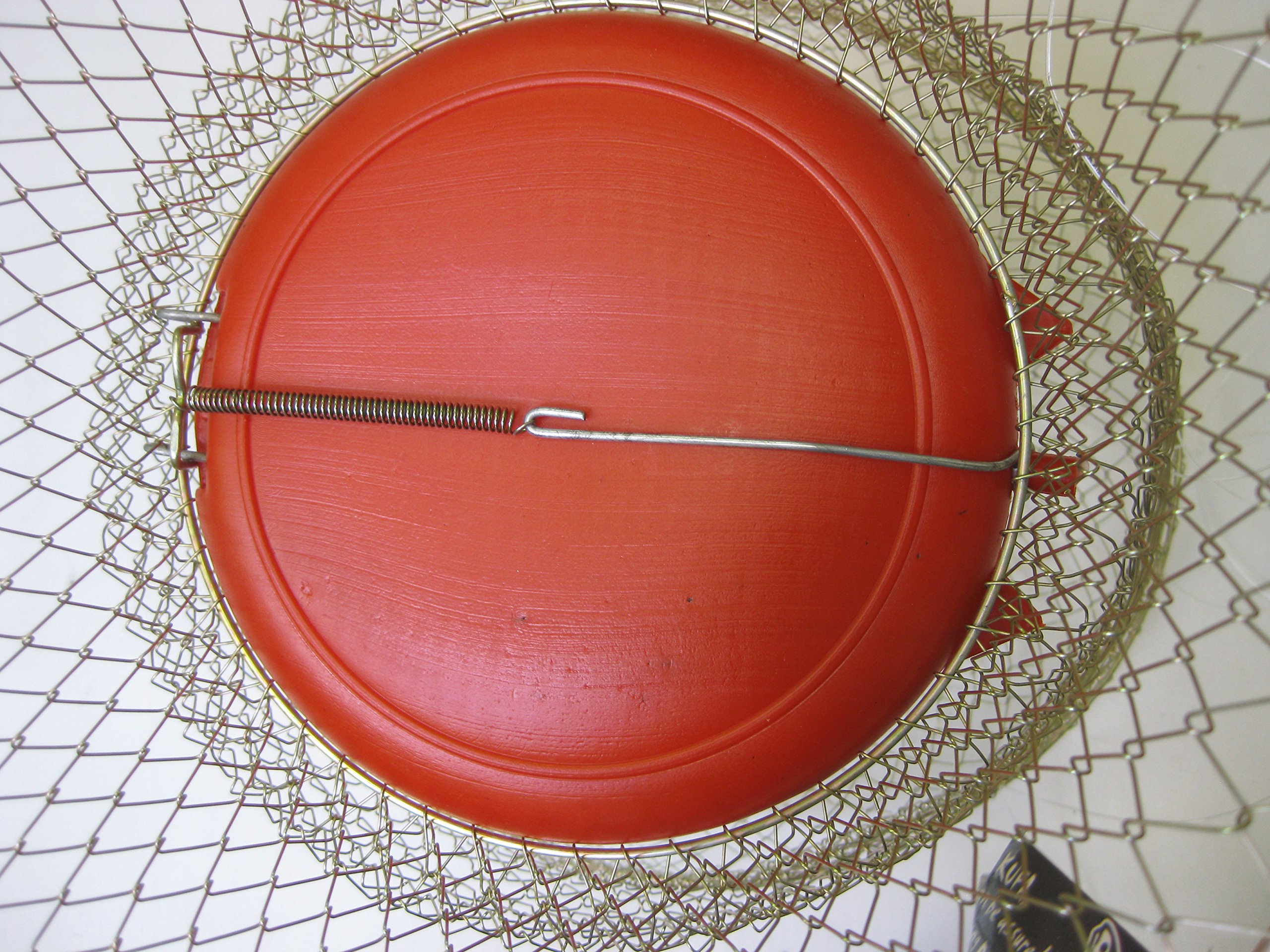 KUFA Deportes Flotante, galvanizado – Cesta de Pescado, Dorado, Medium/13 x 18 "
