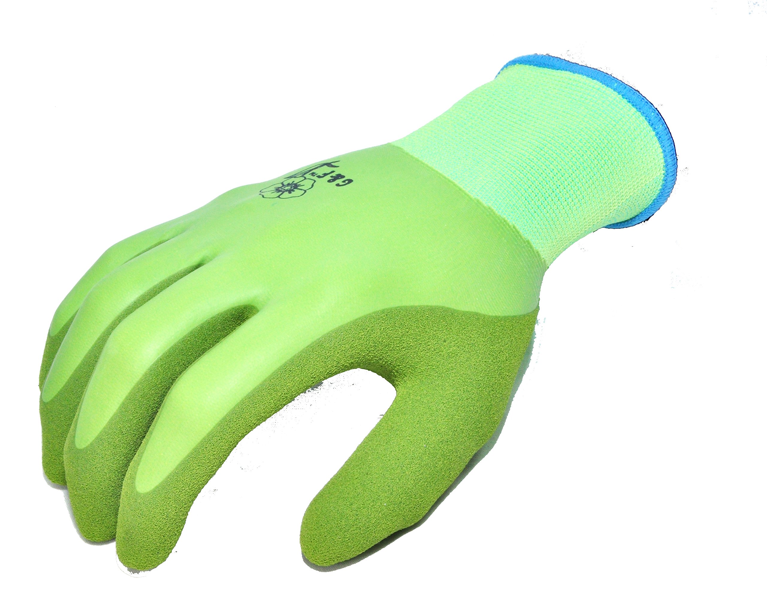 Amazon.com: Women's EndurancePro Aqua gardening gloves with double  MicroFoam Latex, Women's Medium : Patio, Lawn & Garden