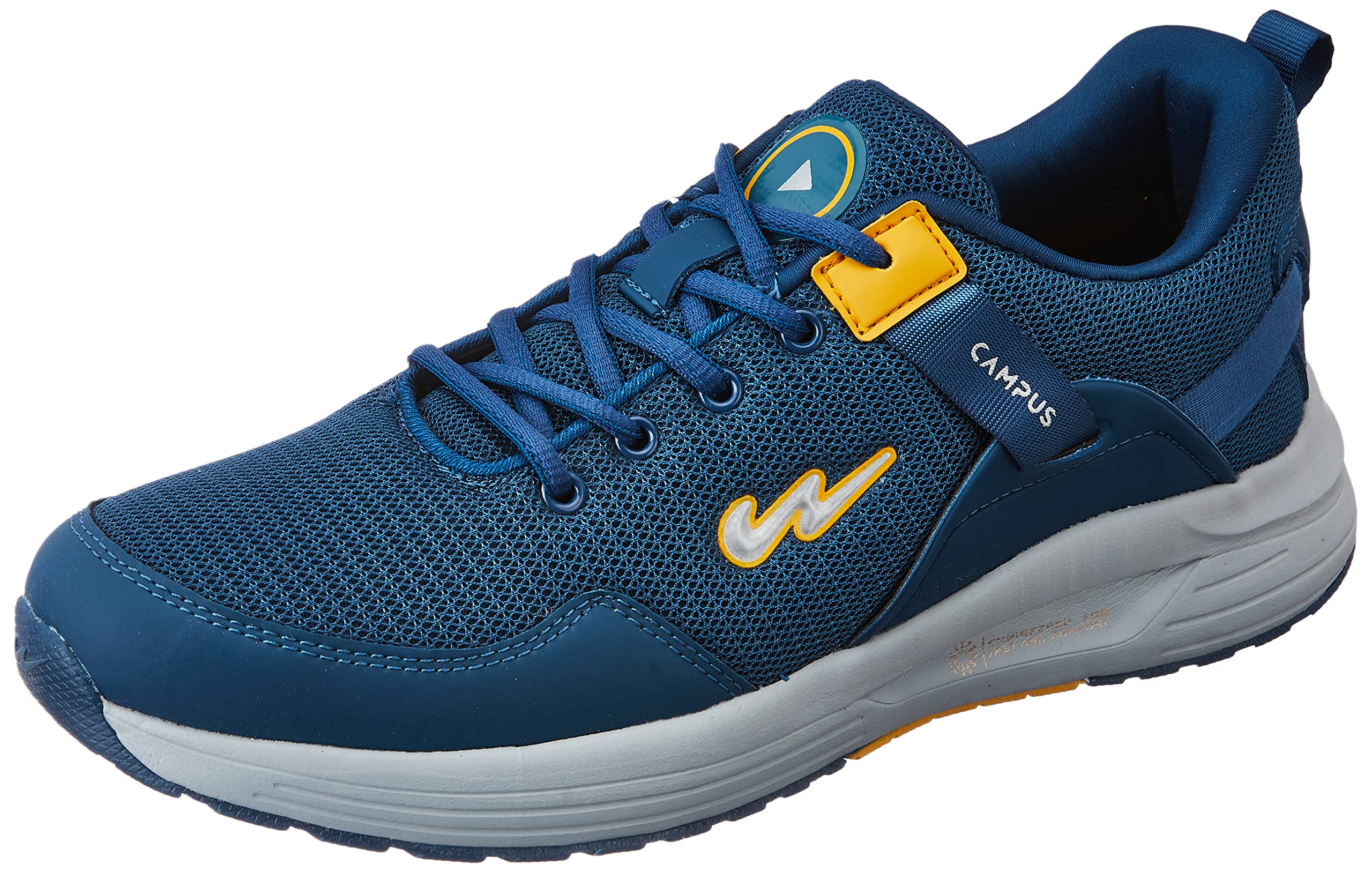 Campus Mens CESTER (N) M.BLU/MSTD Running Shoes - 10UK/India CG-571 (B097YMYFXZ) Amazon Price History, Amazon Price Tracker