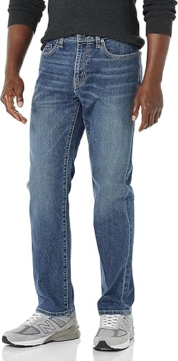 Amazon Essentials Men's Straight-Fit High Stretch Jean - Discontinued Colors