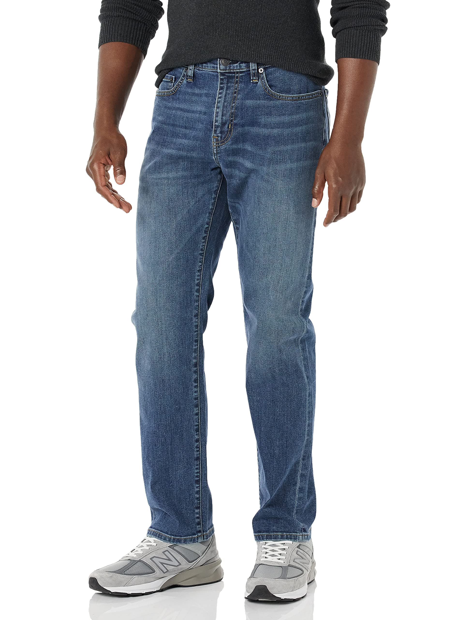 Amazon Essentials Men's Straight-Fit High Stretch Jean