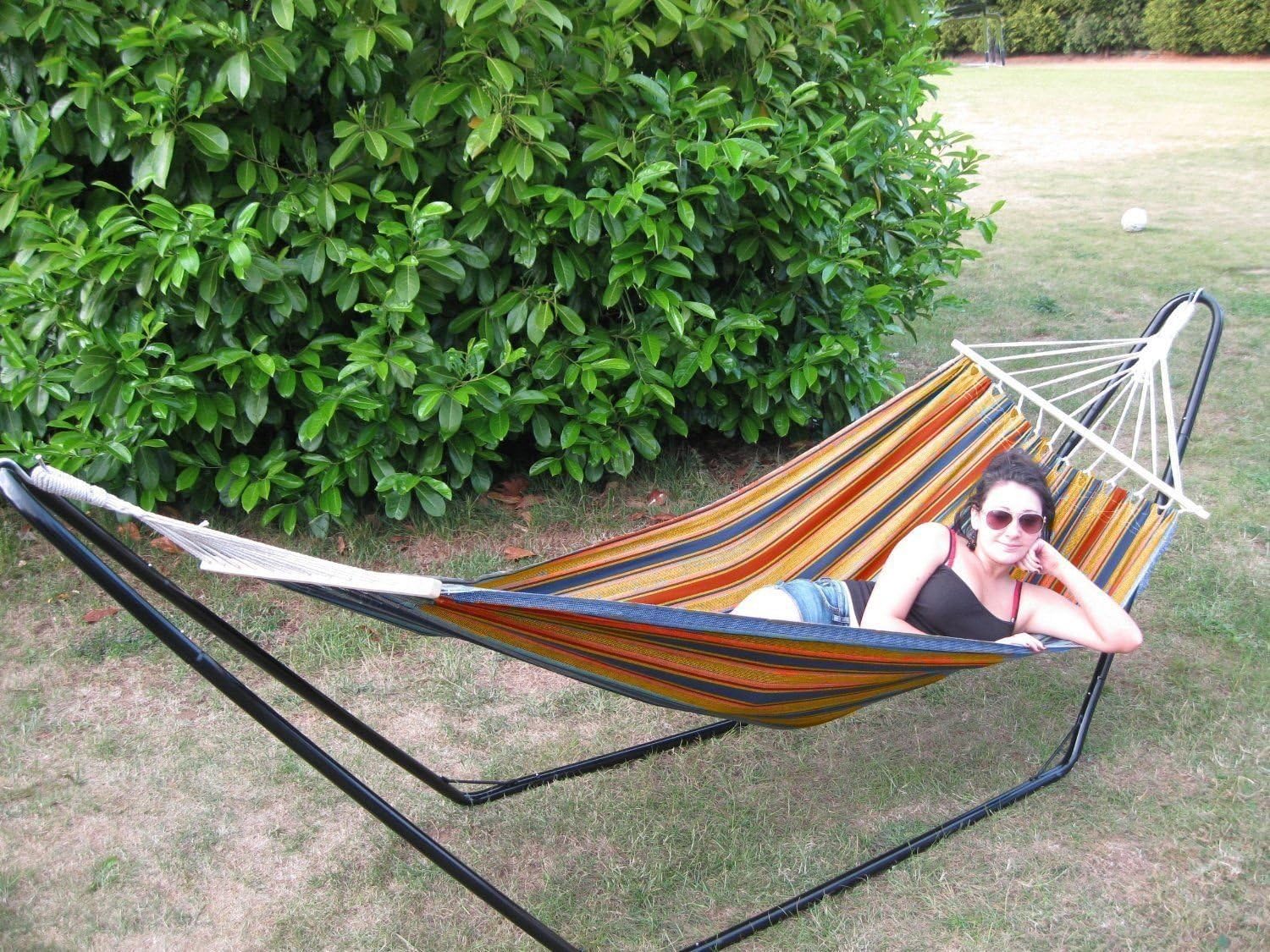 Ultracamp Large Coral Swinging Hammock with Stand