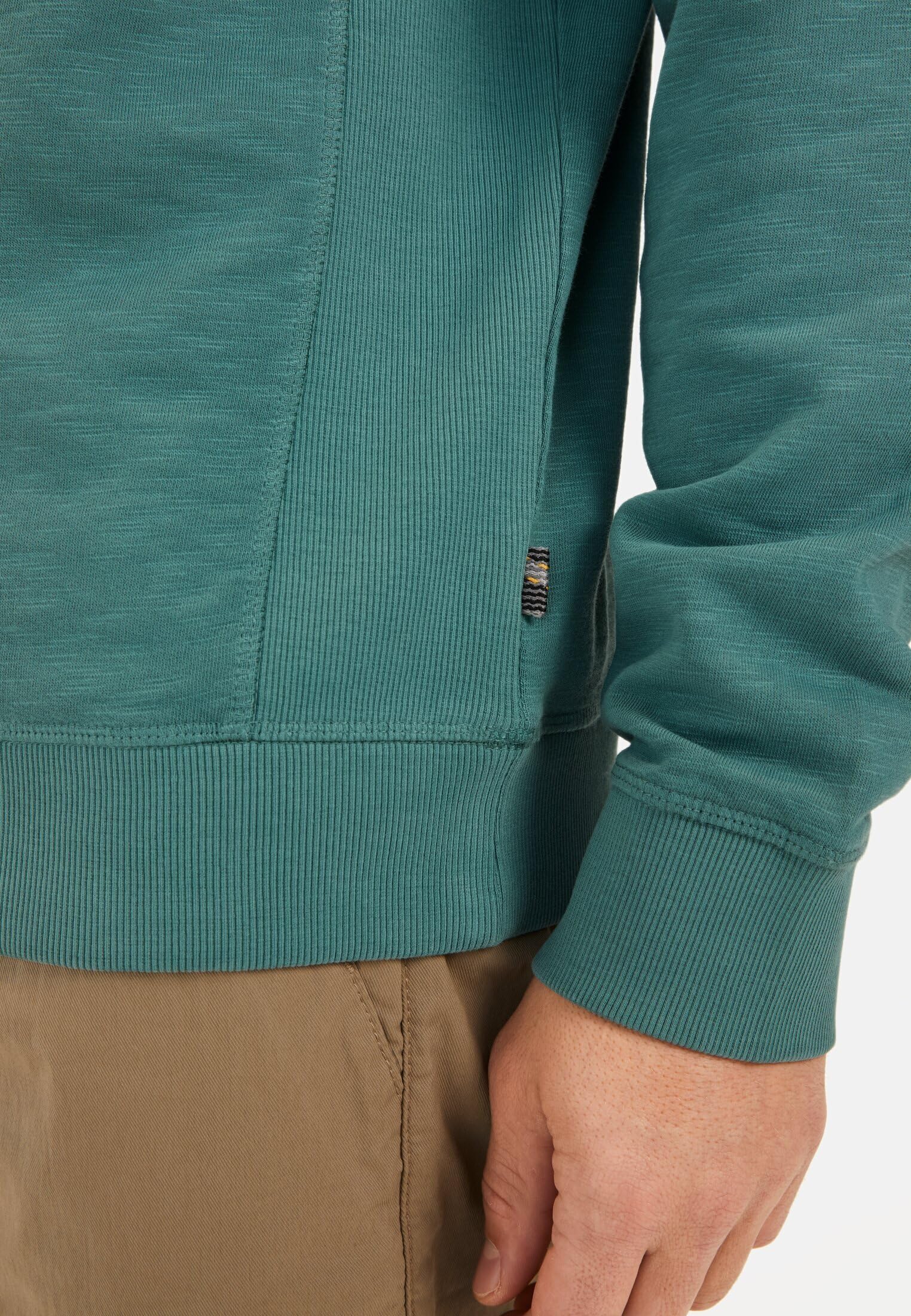 camel active Herren Sweatshirt für Herren – Regular Fit | Rundhals | Baumwolle | Atmungsaktiv