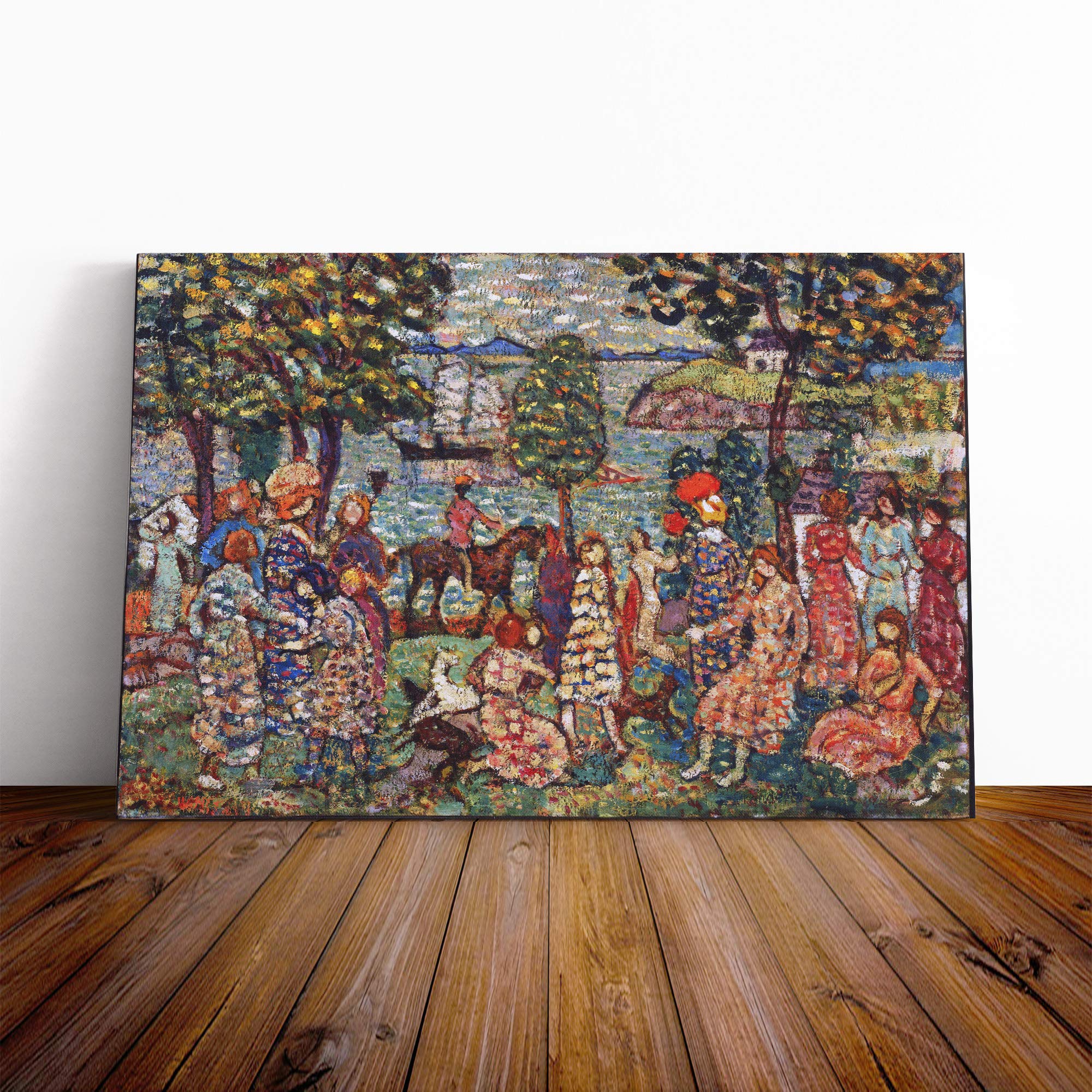 Maurice Pendergrast Fantasy Canvas Print | Gallery Wrapped 30mm Frame Wall Art | 30x20 inches | Ready to Hang | Modern Picture | Living Room Bedroom Lounge Office