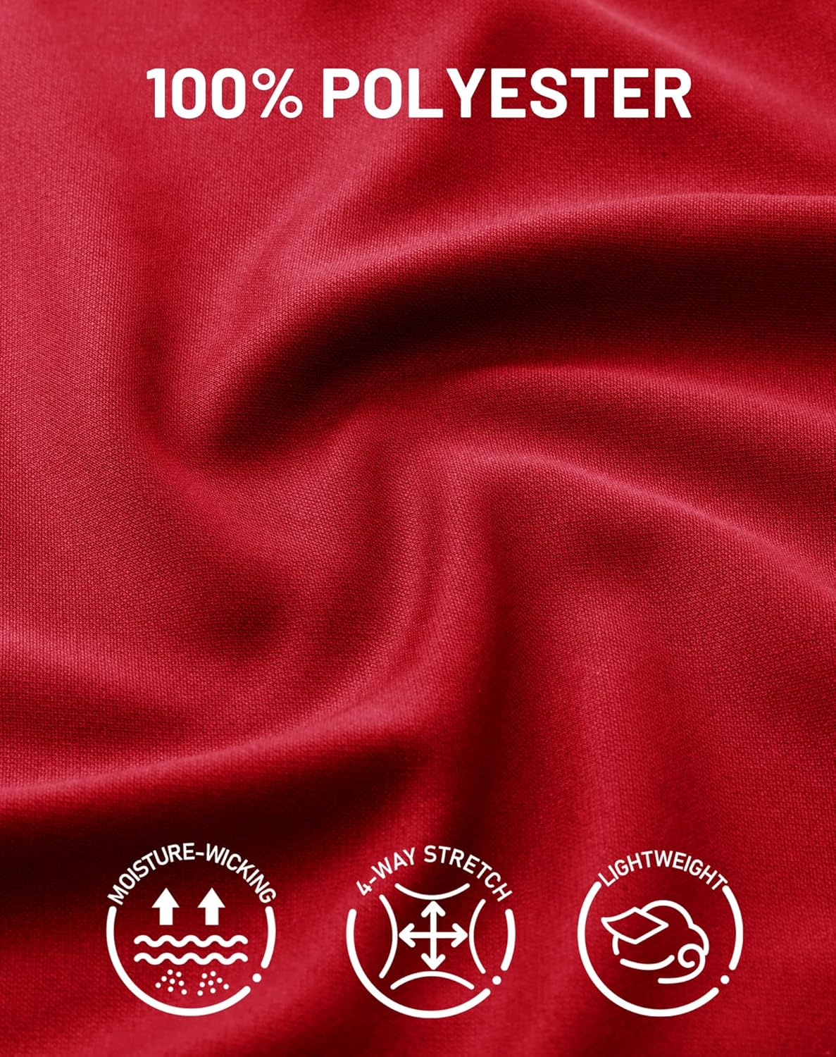 MIER Men’s Sweatpants with Pockets, Athletic Training Track Jogger, Soccer Warm-up Pants with Zipper Ankle - Image 4