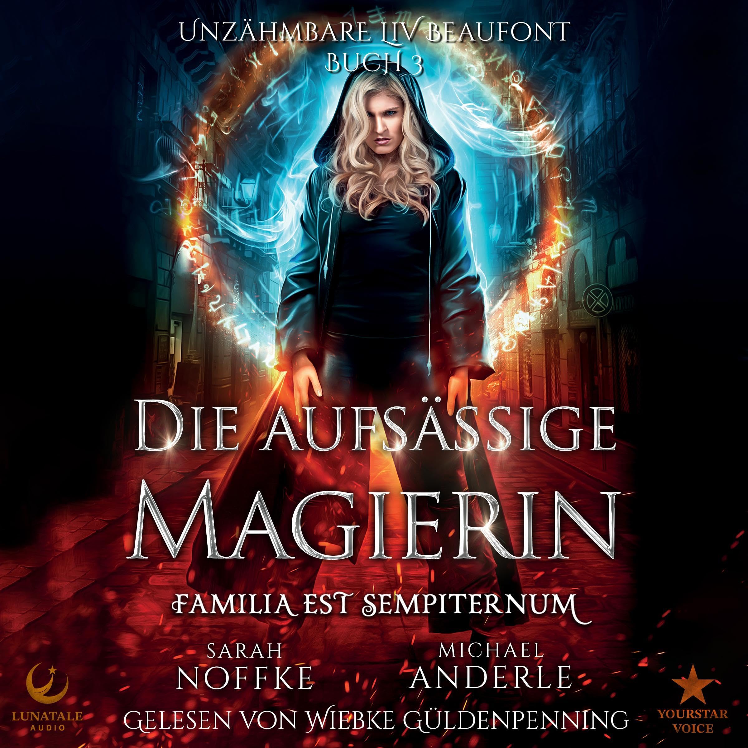 Cover art for Die aufsässige Magierin (Unzähmbare Liv Beaufont 3)