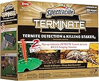 Vista 11 de Spectracide Terminate - Detección de termitas y estacas para matar, mata termitas exploradoras, detecta actividad de termitas, 15