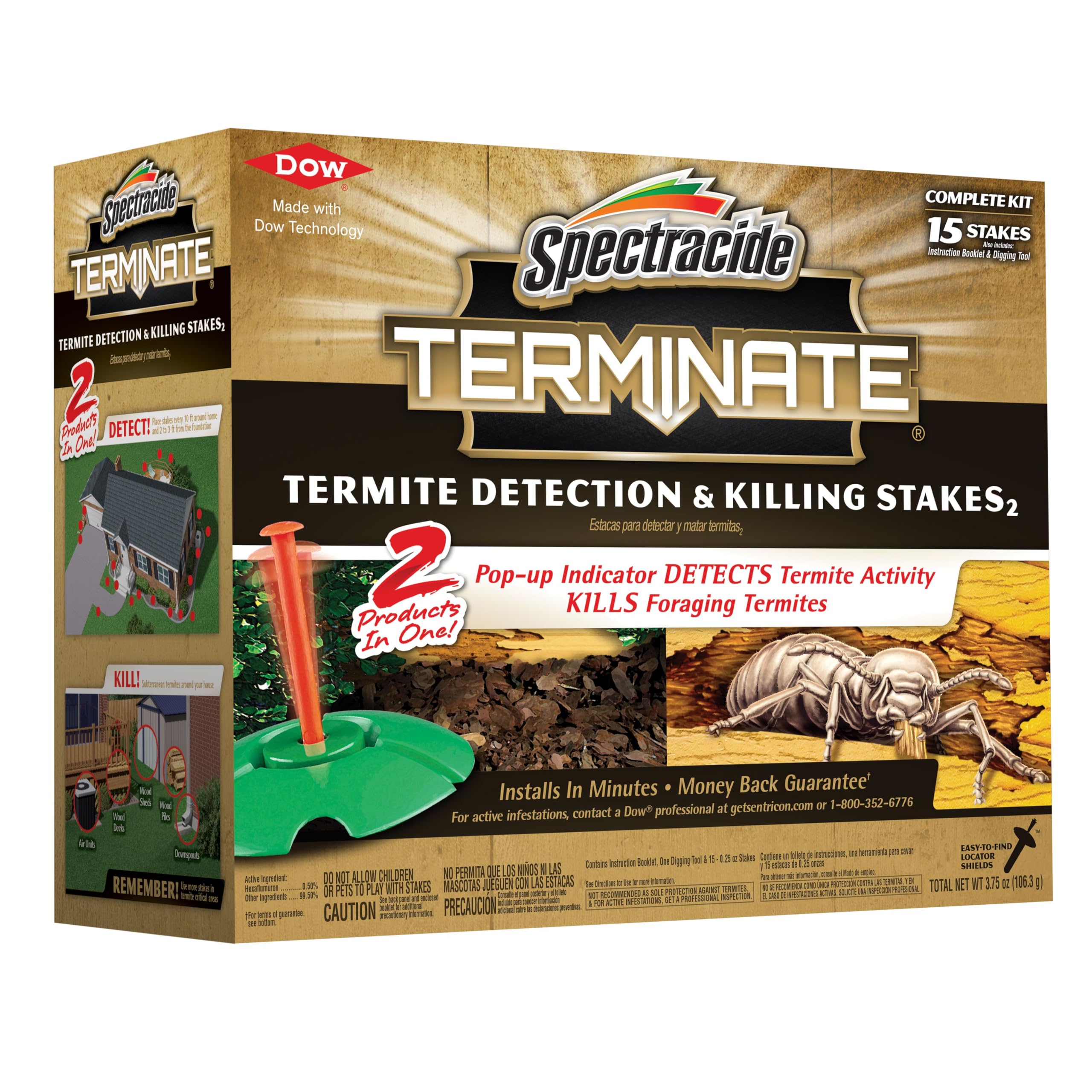 Spectracide Terminate Insect Killer 15 pk, Sold as 6 Pack