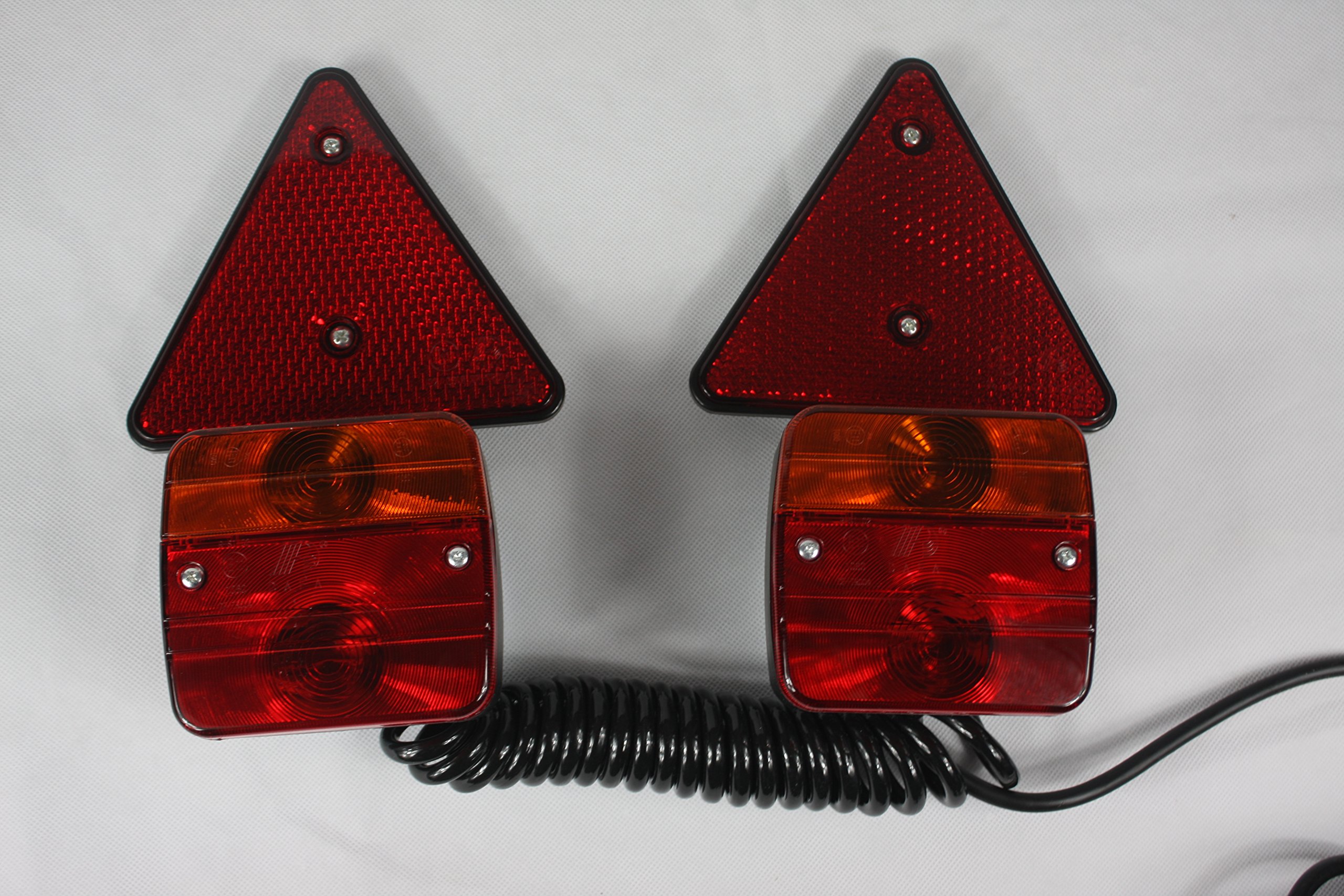 BENSON 99515 Kit Luces Magnético para Coche, Rojo, 2.02 Kg