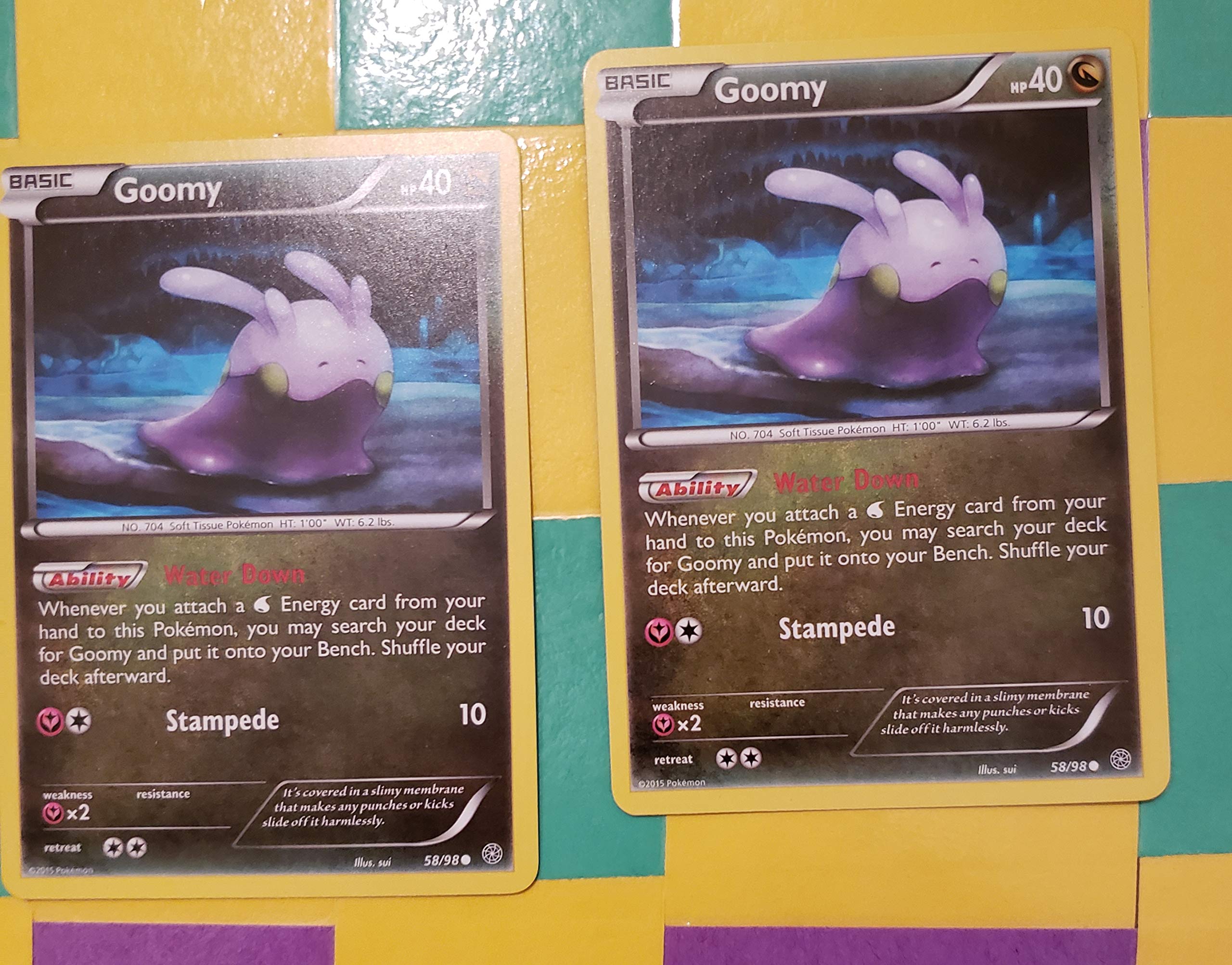 Pokemon® Card Lot 002 Cards GOOMY Pokemon Ancient Origins (58/98) :  Amazon.in: Toys & Games