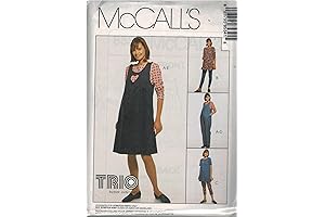 McCalls Maternity Sewing Pattern 8534 Misses Uncut Jumper Jumpsuit Top Leggings 12 14 16