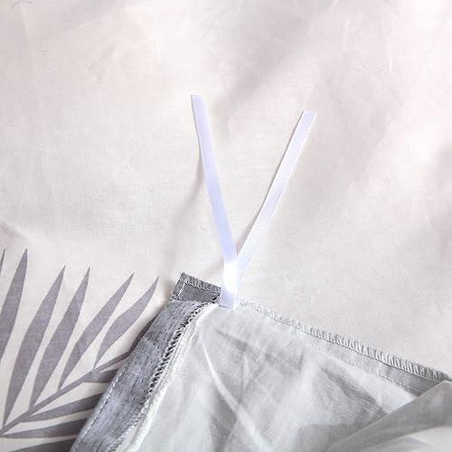 Miniatura 10 de Swanson Beddings Juego de cama de 3 piezas con diseño de flores y hojas, 100% algodón funda nórdica y dos fundas de almohada (tamaño Queen)