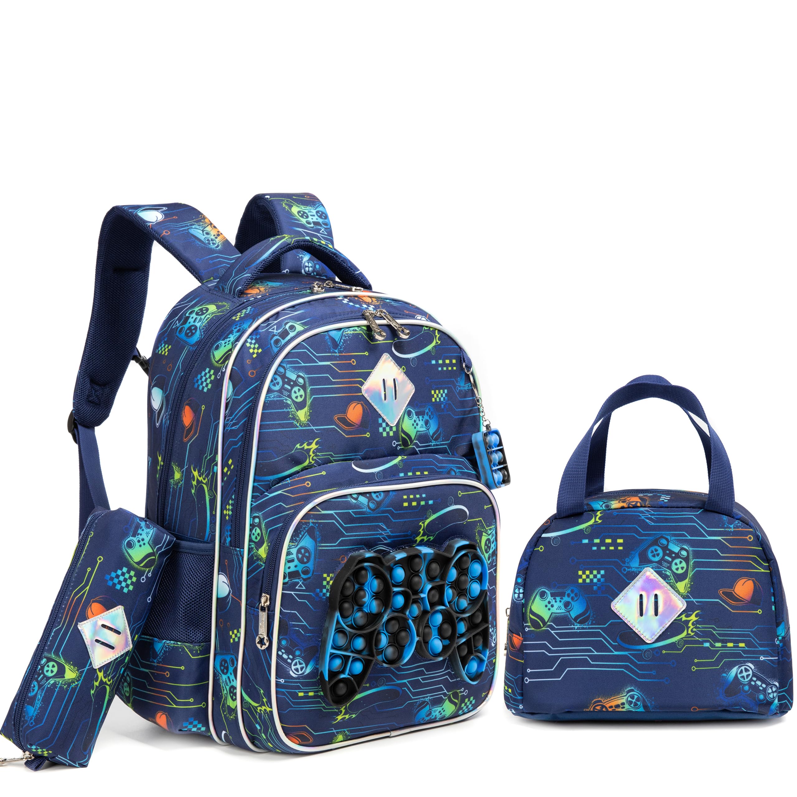 HTgroce Pop Fidget Mochilas Escolares Mochila Escolar Adolescente Mochila Escolar Niño Primaria