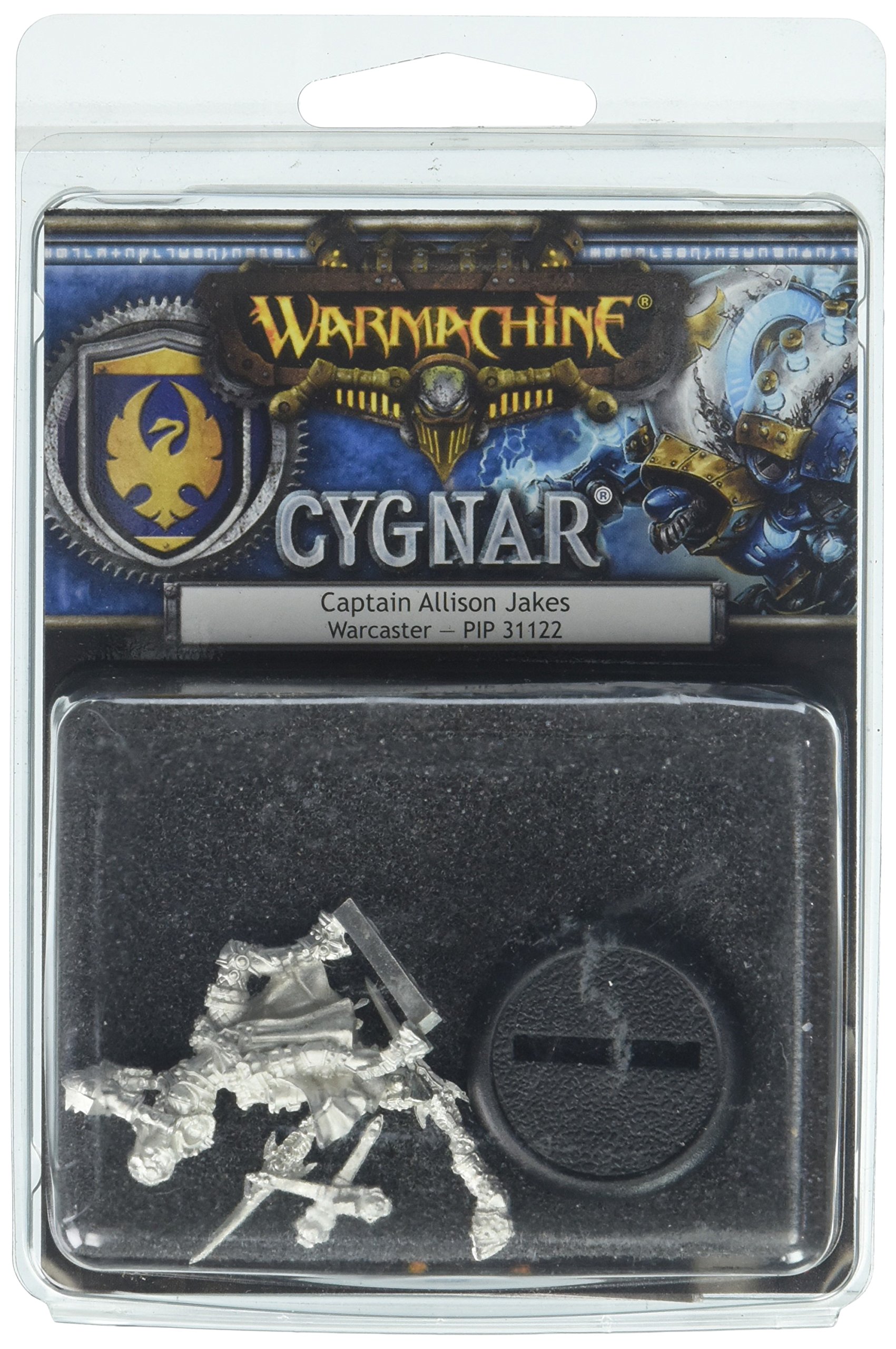 Privateer Press War Machine Cygnar Captain Allison Jakes Kit