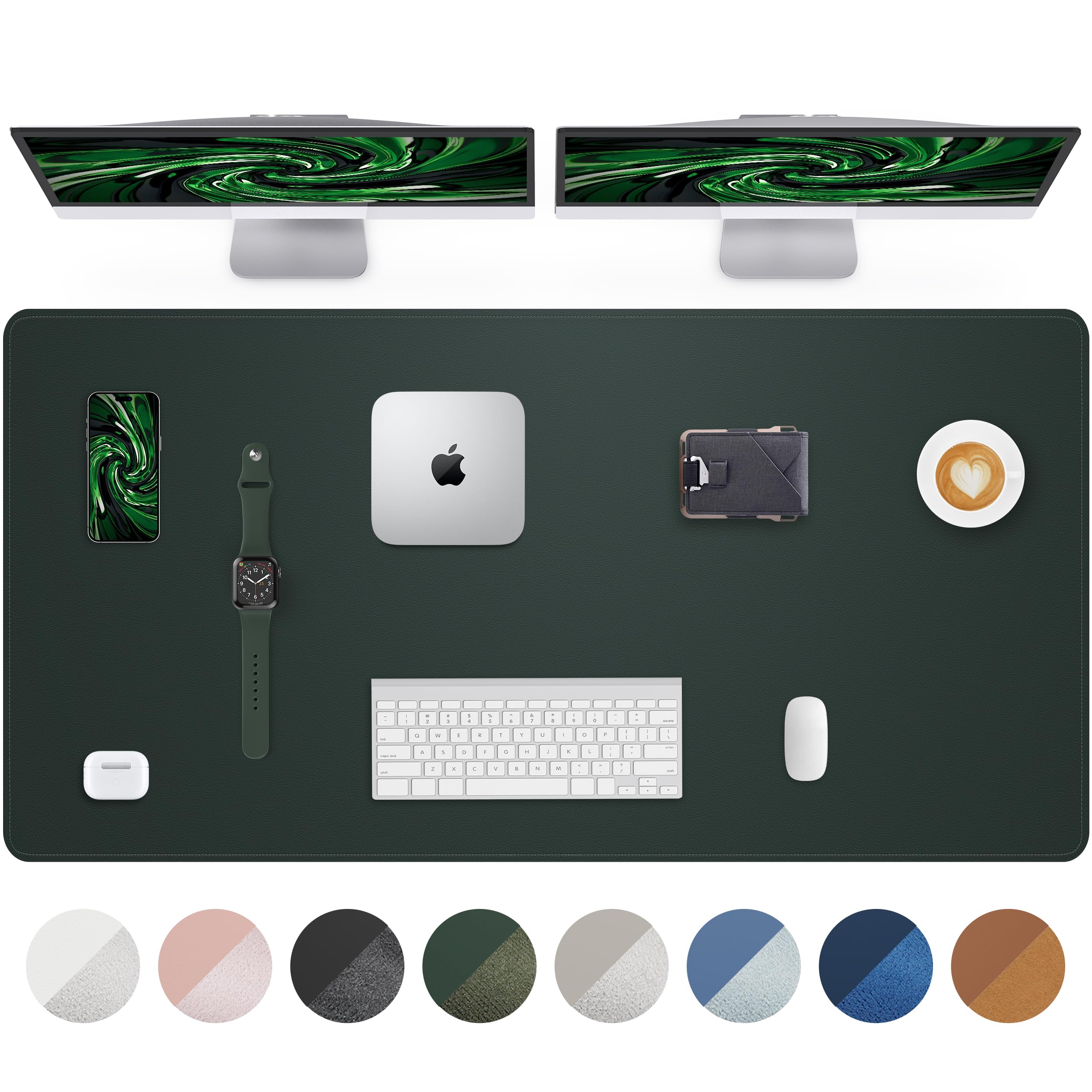 Large Desk Mat55 x24 - Premium Non-Slip Desk Pad, Waterproof and Scratch-Resistant Office Desk Protector, Large Desk pad Workspace Mat for Home and