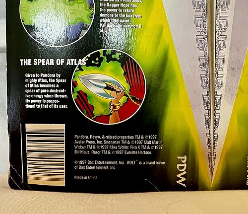 Miniatura 7 de Pandora 8" Figura de acción Varient Gold Outfit by Bolt