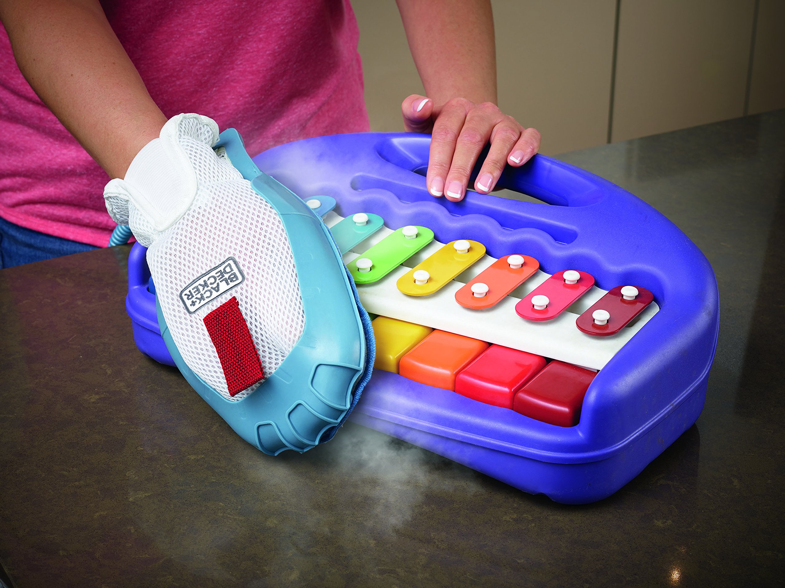 Amazon | ブラックアンドデッカー スチームミット ホワイト FSH10SM