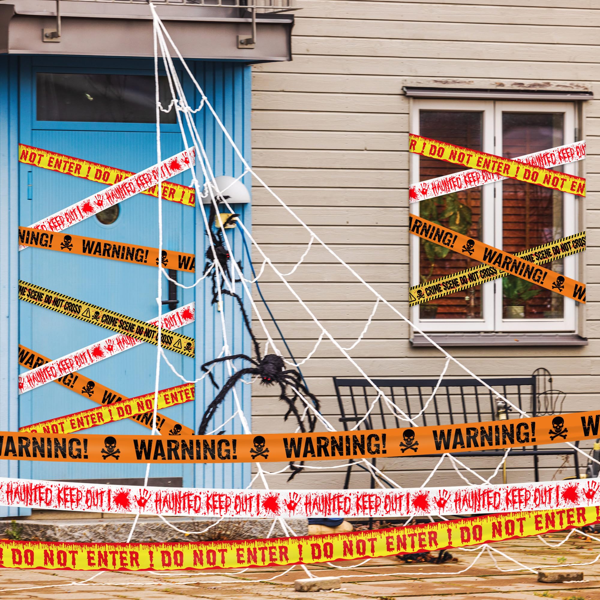 Halloween Caution Tape - Spooky Decorations -7